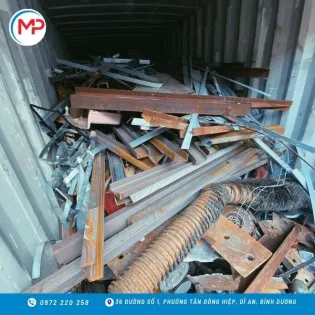 Thu mua sắt phế liệu bình dương với giá cao, uy tín