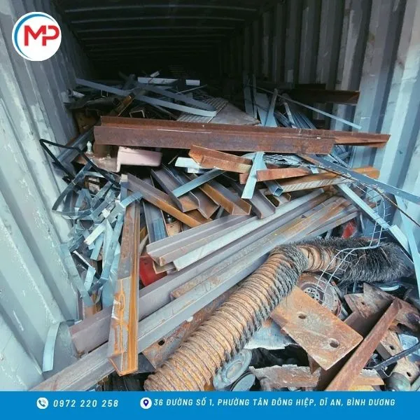 Thu mua sắt phế liệu bình dương với giá cao, uy tín