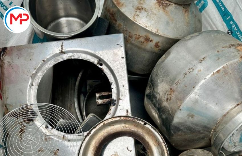 Các loại phế liệu inox được Mạnh Phát thu mua tại Bình Dương